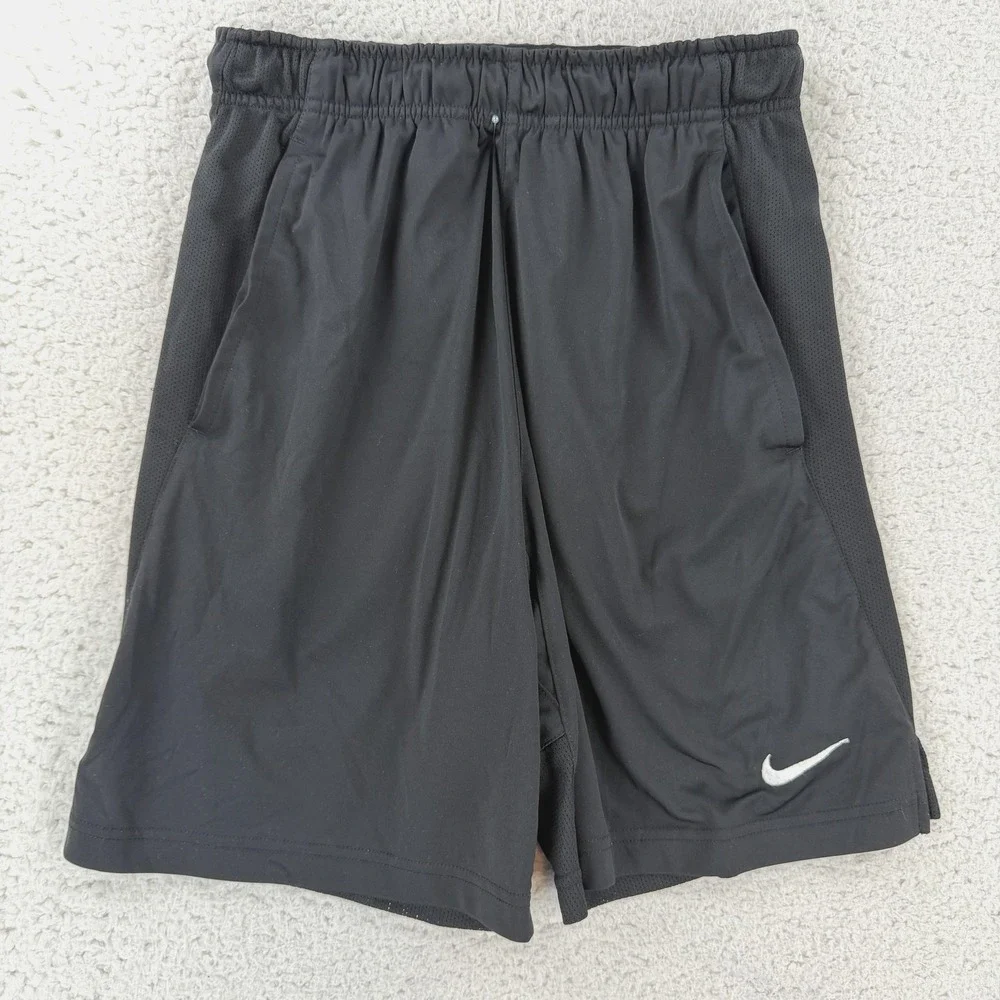 Nike Dri-FIT Shorts Mens Small Black 9 Inseam Basketball Athletic 833265-014